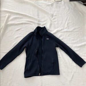 Patagonia Navy Fleece Better Sweater Jacket